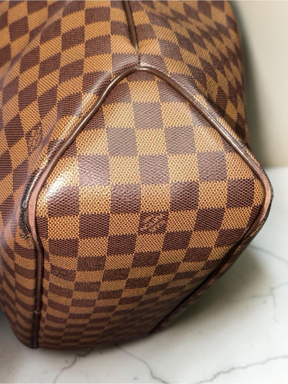 Louis Vuitton Delightful MM NM GUC Damier Ebene Shoulder Hobo Bag N41460 - Picture 12 of 16